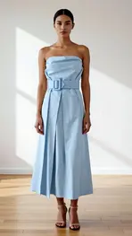 Garde-robe - Kort Kleedje - Blauw