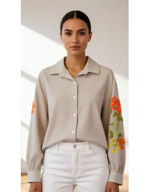 Garde-robe - Blouse - Beige