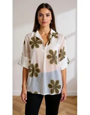 Garde-robe - Blouse - Kaki