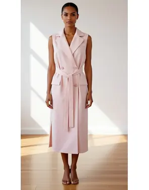 Garde-robe - Lang kleed - Roze