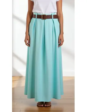 Garde-robe - Lange Rok - Munt