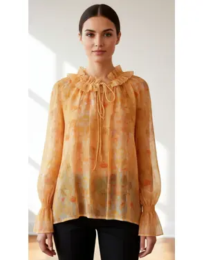 Garde-robe - Blouse - Oranje