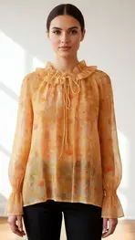 Garde-robe - Blouse - Oranje