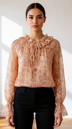 Garde-robe - Blouse - Beige