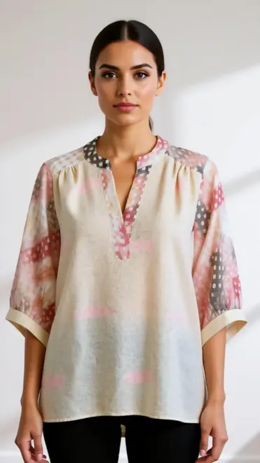 Garde-robe - Blouse - Beige