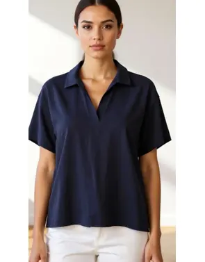 Garde-robe - Blouse - Marine