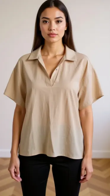 Garde-robe - Blouse - Beige