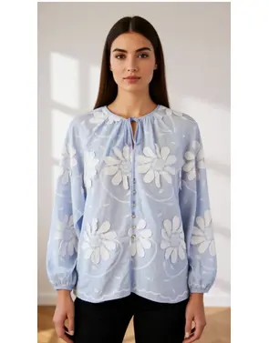 Garde-robe - Blouse - Blauw