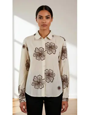 Garde-robe - Blouse - Beige