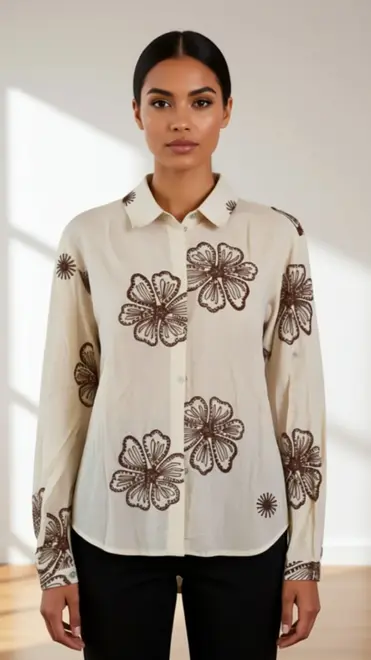 Garde-robe - Blouse - Beige