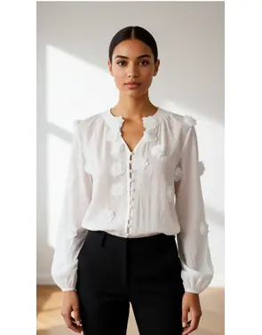 Garde-robe - Blouse - Wit