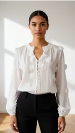 Garde-robe - Blouse - Wit