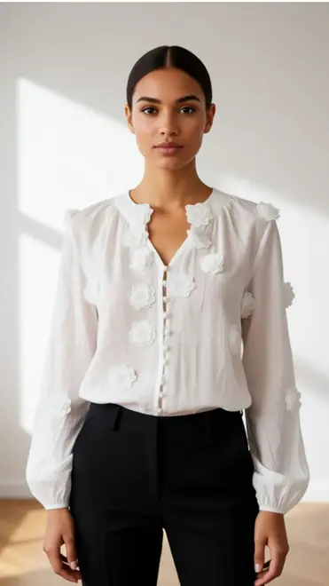 Garde-robe - Blouse - Wit