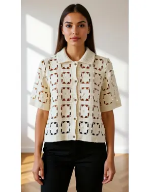 Garde-robe - Blouse - Beige