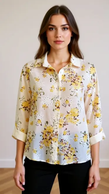 Garde-robe - Blouse - Geel