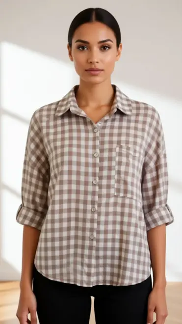 Garde-robe - Blouse - Taupe