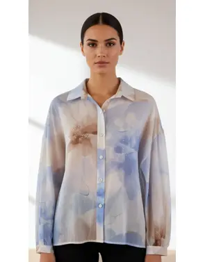 Garde-robe - Blouse - Blauw