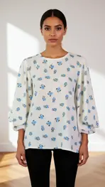 Garde-robe - Blouse - Blauw
