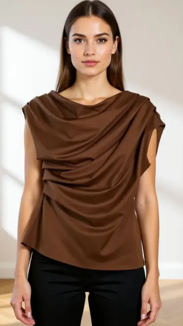 Garde-robe - Top - Camel