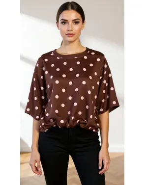 Garde-robe - Top - Bruin