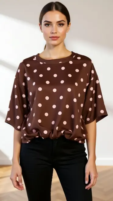 Garde-robe - Top - Bruin