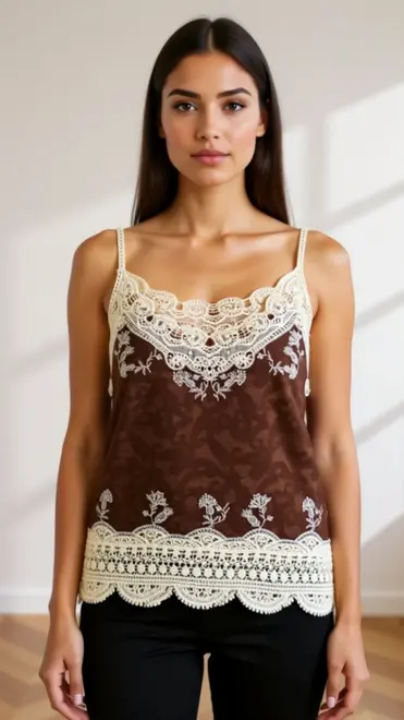 Garde-robe - Top - Bruin