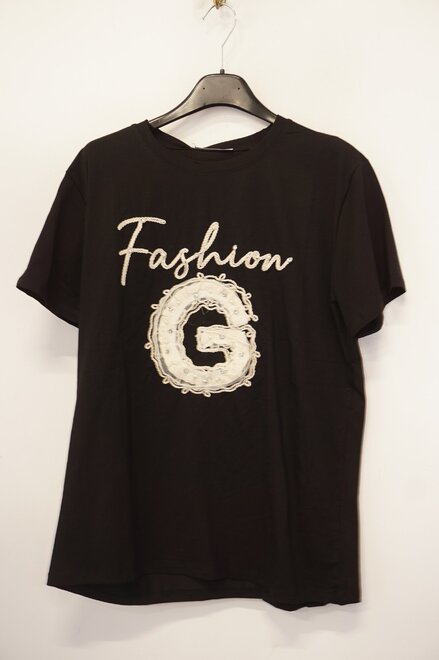 Garde-robe - T-shirt - Zwart