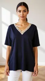 Garde-robe - Top - Marine