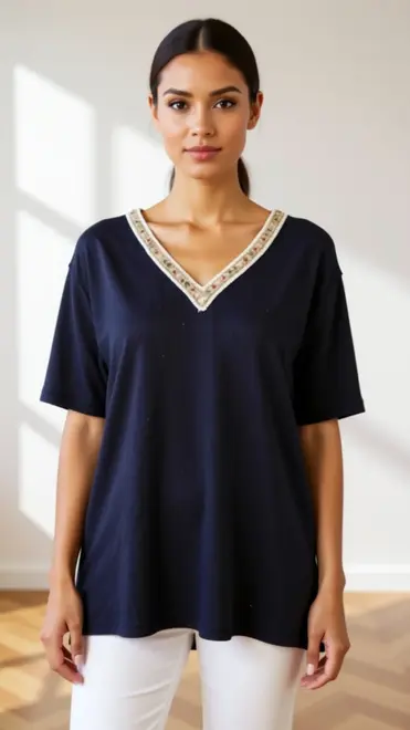 Garde-robe - Top - Marine