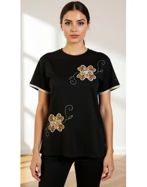 Garde-robe - T-shirt - Zwart