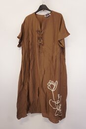 Garde-robe - Lang kleed - Bruin