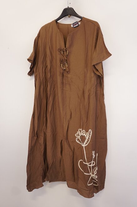 Garde-robe - Lang kleed - Bruin