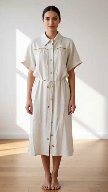 Garde-robe - Lang kleed - Beige