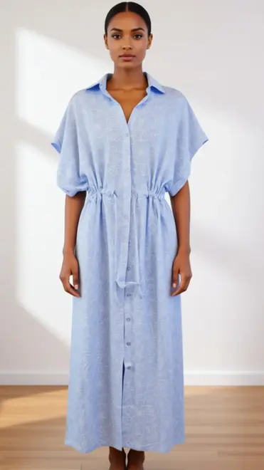 Garde-robe - Lang kleed - Blauw