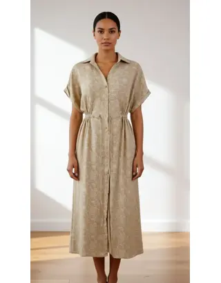 Garde-robe - Lang kleed - Beige