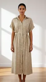 Garde-robe - Lang kleed - Beige