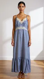 Garde-robe - Lang kleed - Jeans