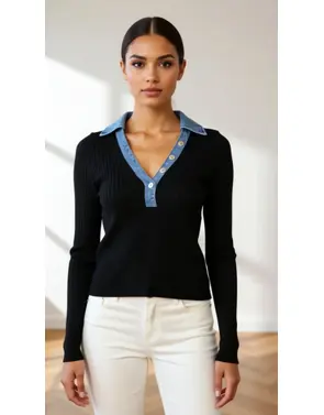 Garde-robe - Top - Zwart