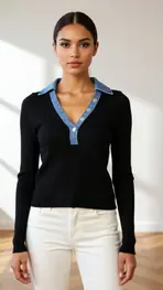 Garde-robe - Top - Zwart