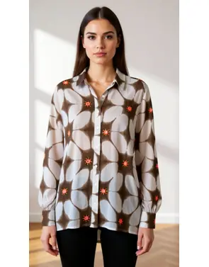 Garde-robe - Blouse - Kaki