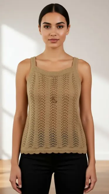 Garde-robe - Top - Camel