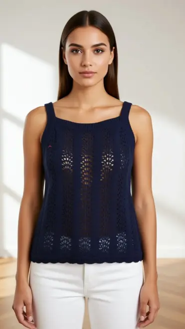 Garde-robe - Top - Marine