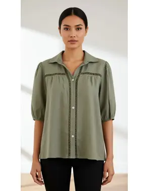 Garde-robe - Blouse - Kaki