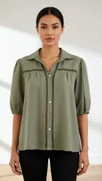 Garde-robe - Blouse - Kaki