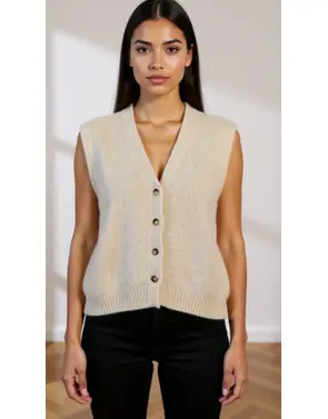 Garde-robe - Gilet - Beige