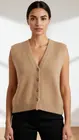 Garde-robe - Gilet - Camel