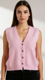 Garde-robe - Gilet - Roze