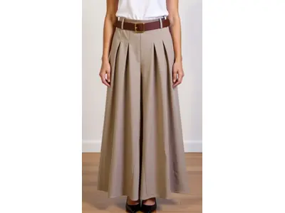 Garde-robe - Lange Broek - Taupe
