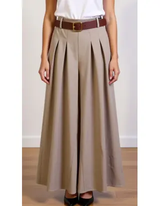 Garde-robe - Lange Broek - Taupe