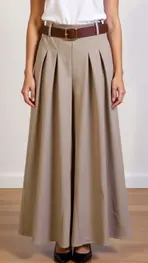 Garde-robe - Lange Broek - Taupe